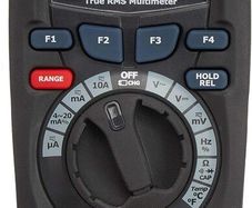 Amazon Basics Heavy Duty Digital Multimeter with 50,000 Counts Colour TFT LCD Display True RMS CAT IV 600V Black