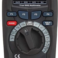 Amazon Basics Heavy Duty Digital Multimeter with 50,000 Counts Colour TFT LCD Display True RMS CAT IV 600V Black