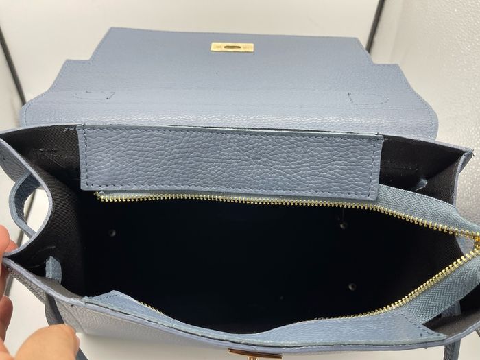 Italian leather Kelly Bag