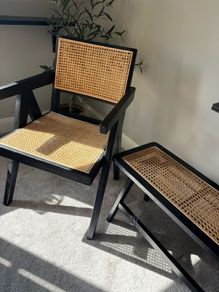 Rattan Chair & Bench set