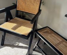 Rattan Chair & Bench set