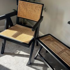 Rattan Chair & Bench set