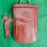 NWT Taurus Italian Leather Key Case Holder - Made in Italy Image 3