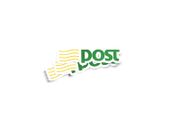 An Post Retro Logo Glossy Stickers 2-Pack