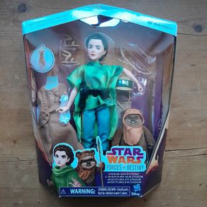 Star Wars Forces Of Destiny Princess Leia Organa And Wicket The Ewok