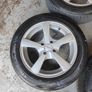 15 inch ally wheels 4x100 with tyres 1756515 Image 2