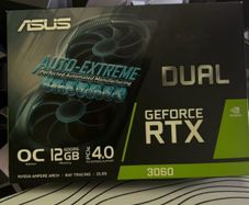 ASUS Dual RTX 3060 12GB, Full Box, Warranty, Receipt Included