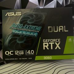 ASUS Dual RTX 3060 12GB, Full Box, Warranty, Receipt Included