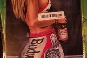 Budweiser Metal Sign
