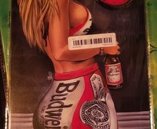Budweiser Metal Sign