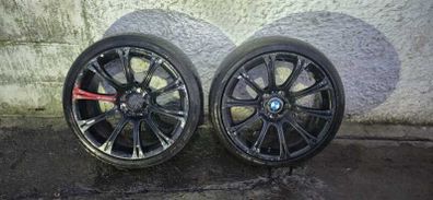 2x 18 Inch BMW Style Alloy Wheels Used (Tyres Included Free) | 225/40R18