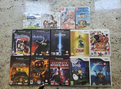 Nintendo games ,Gamecube , Wii , 3DS ,SNES and others