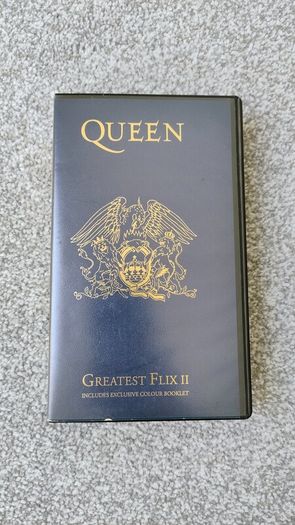 VHS. Queen Greatest Flix