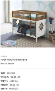 bunk bed