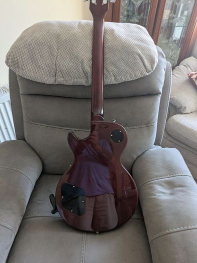 Bachuus Les Paul for sale. Beautiful and as new condition. No marks or scratches whatsoever. Bought for 600 euro from everest music Bray last year. Never off the wall. Plays great and low setup. Make an offer .