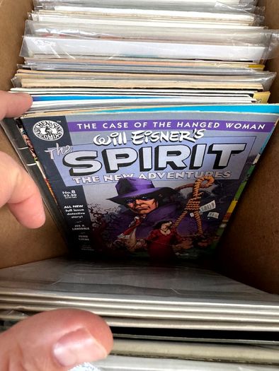Indie Long Comic Box w 250 Comics for Sale
