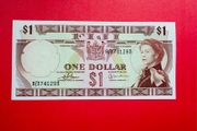 Fiji  1  Dollars   1969  Pick  71b  scarce   ( Uncirculated )