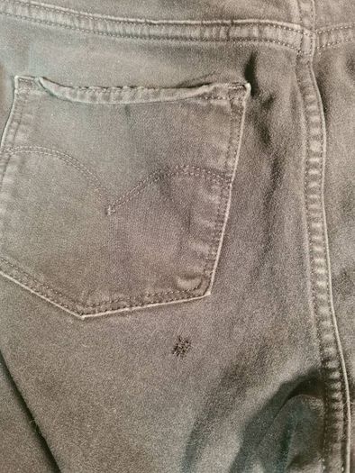 womens Levis 312 shaping slim fit black denim stretchy jeans Size W 28 L 30 A