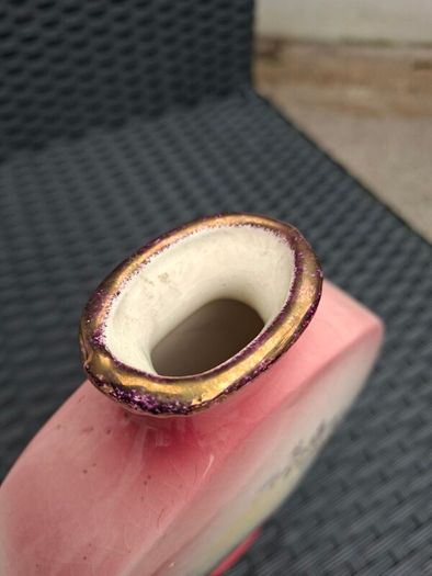 Lovely Vintage 1940's moon flask Vase