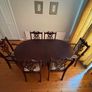 Mohogany Dining Table & Chairs Image 8
