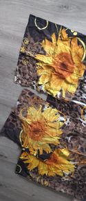 Sunflower  pillow cases and sheet size 230 245 100 cotton