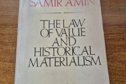 Rare Find. Vintage. The Law of Value and Historical Materlialism. Samir Amin. History. Economics. Marxism.