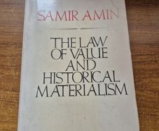 Rare Find. Vintage. The Law of Value and Historical Materlialism. Samir Amin. History. Economics. Marxism.