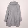 Annette Gortz Grey High Neck Asymmetric Zip Lightweight Hooded Utility Windbreaker Jacket 12-16UK/40-44EU Image 10