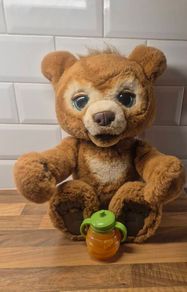 FurReal Friends Teddy Bear Interactive Cubby