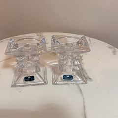 Newgrange glass candle holder