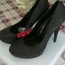 BNWT Sparkly black high heel shoes Size 7 Image 2