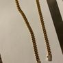 14k Cuban gold chain with diamonds Image 5