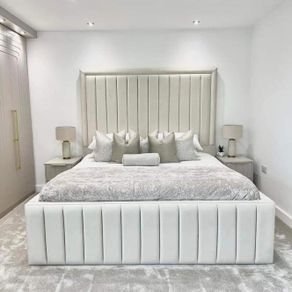 King Sizes 5ft Bed Frames , Mattreses And Beautiful Headboards Instock Offering Free Delivery