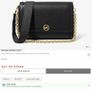 Michael Kors Freya small convertible Pebbled Leather Crossbody Bag - Black - BNWT RRP 250 Image 3