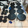 Heavy Duty Semi Pro Weightlifting Full Gym Set Up! Image 2