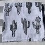 Cactus Cotton Baby Swaddle Image 2