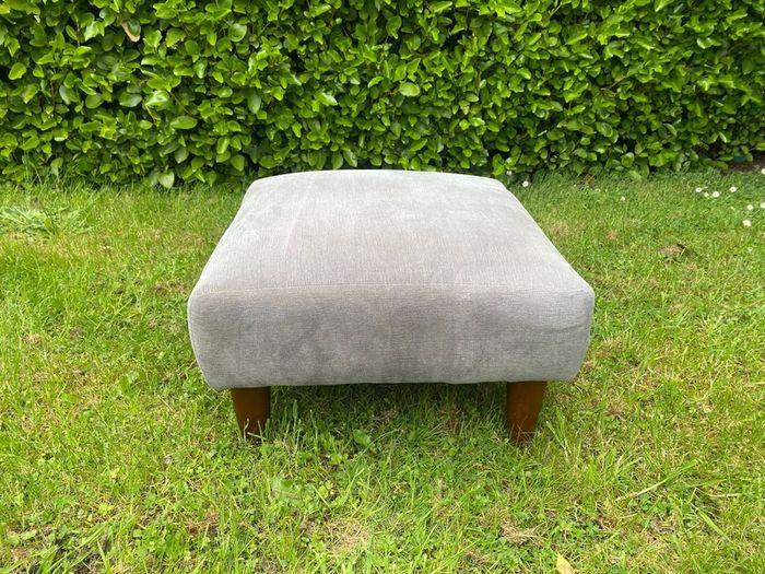 4 seat sofa and footstool - DFS