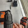 2 speed hammer drill with the set of drill bits Image 9