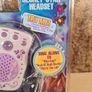 Hannah Montana Secret Star Headset Sing Along Toy Music Girls Brand New Image 3