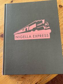 Nigella Express Cookbook by Nigella Lawson.