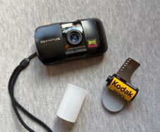 Olympus MJU Panoramic made in Japan