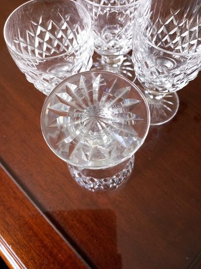 Waterford Crystal Boyne (old Waterford) Sherry Glasses X 4