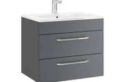 Ezra 600mm 2 drawer vanity unit