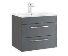 Ezra 600mm 2 drawer vanity unit