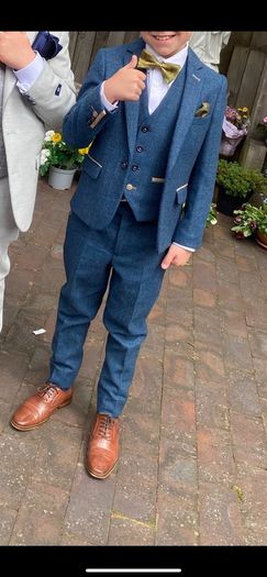Marc Darcy boys communion suit & shoes