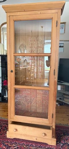 Glass Door Cabinet/Bookcase