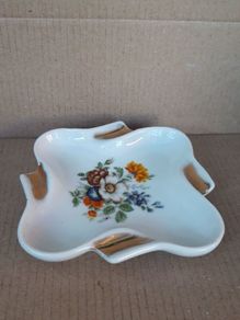 Vintage  Lourdes Ashtray  Limoges  France