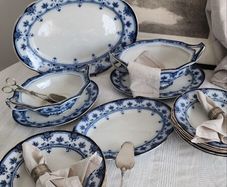 Antique Ford & Sons Dudley Staffordshire Dinner Service c.1900