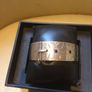 Solid Silver Bangle With Sapphire Stones Image 4