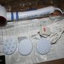 Visiq 440/3892 White Corded Electric Vibrate Rolling Pain Relief Body Massager Image 2